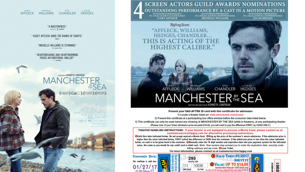 MANCHESTER BY THE SEA – An Actor Reviews the SAG Awards 2017 Nominee