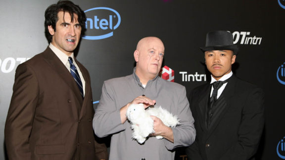 Dr Evil Blofeld Principal Tintri with Jaws and Oddjob