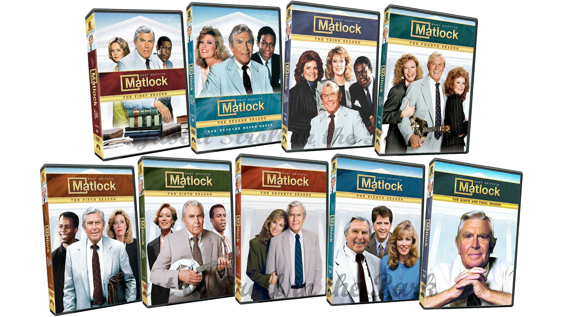 Matlock DVD covers