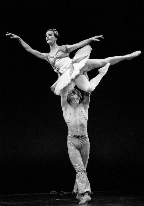 Mikhail Baryshnikov and Helen Starr