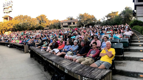 view from stage