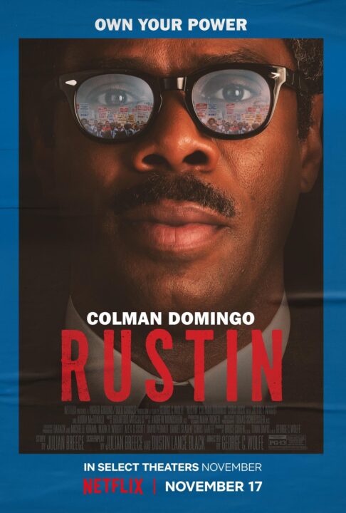 Rustin movie poster